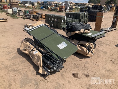 (2) Modular Command Post Tents