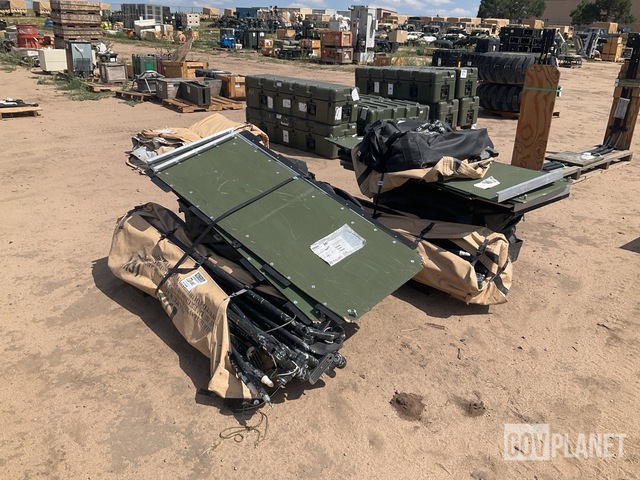 (2) Modular Command Post Tents