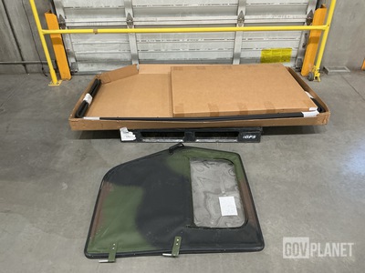 (5) HMMWV Humvee Doors & (1) AM General 12340757 Soft Top Parts Kit