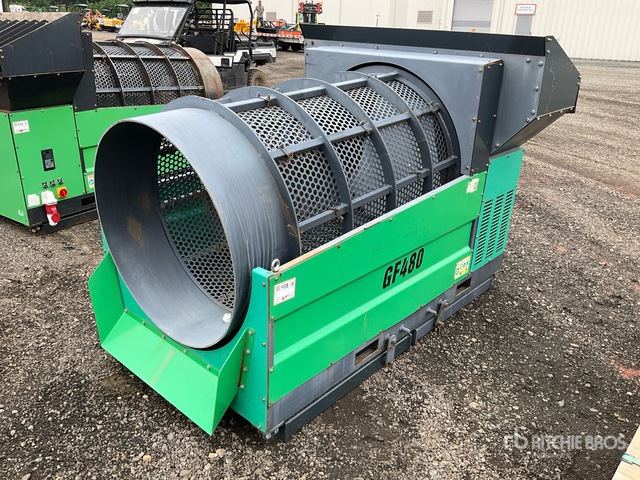 Erie Industries GF480 Skid Mounted Mini Trommel Screen (Unused)