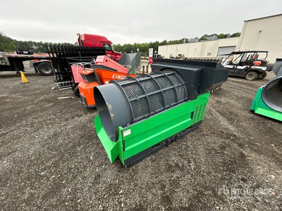 Erie Industries GF480 Skid Mounted Mini Tamiz de tambor