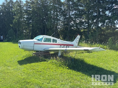 1966 Beechcraft Musketeer BE-19A Single Engine Prop Type Plane (Inoperable)