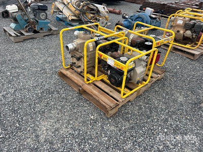 Quantity of (3) Wacker Neuson 2-3" and 1-2" Water Pump