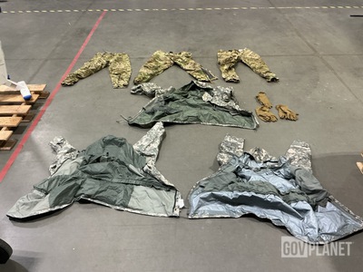 (28) Cold Weather Parkas, (26) Pairs of Wet Weather Trousers & Assorted Items