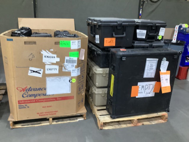 (44) Assorted Storage Cases
