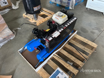 Eagle 12.5 cfm Skid-Mounted 5.5 gal Air Compressor