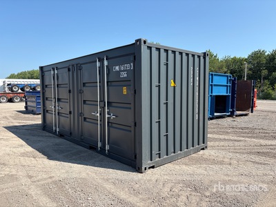 2026 20 ft Standard Multi-Door Open-Sided Storage Container