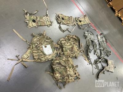 (9) Field Packs, (16) Enhanced Frame Shoulder Straps & Assorted I