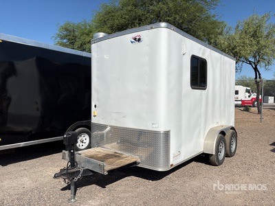 2022 Quality Cargo 6X12TA 12 ft T/A Enclosed Trailer