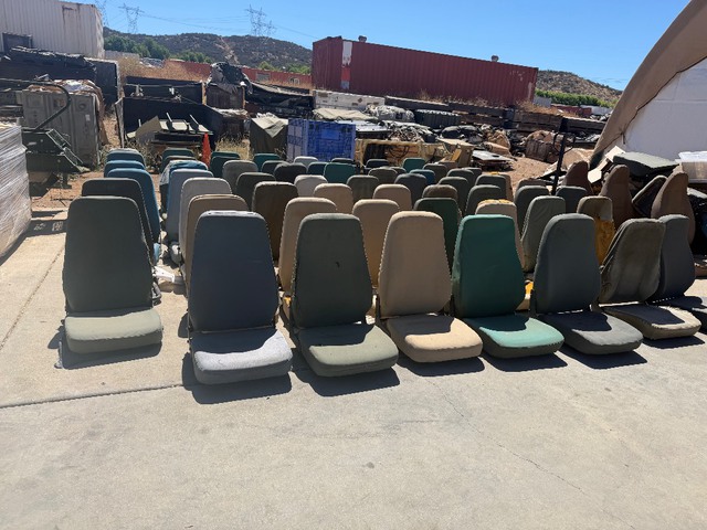 Lot of 60 HMMWV / Hummer Seats