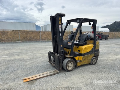 2006 Yale GLC070VXNGSE088 6450 lb Cushion Tire Forklift