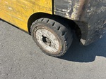 Chassis Lift with Left Rear Tire