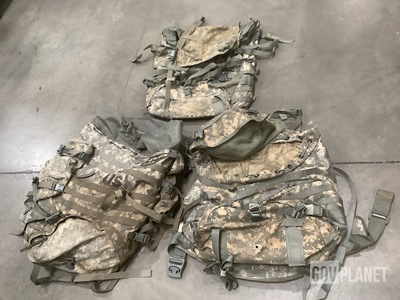(23) Medium MOLLE Rucksack Sets & (118) Large Field Rucksacks