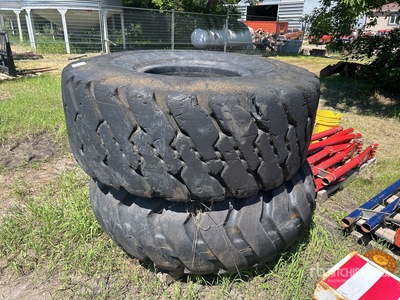 Quantity of (2) 23.5x25 Tires