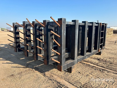 12 ft x 10 ft x 4 in Pipe Storage Rack