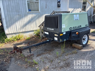 2012 Sullair 185DPQ CA3 185 cfm Mobile Air Compressor