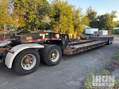 1995 Witzco Challenger RG-35 T/A Removable Gooseneck Low Loader
