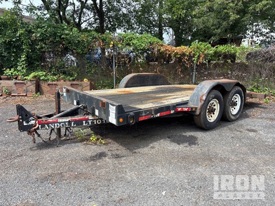 Landoll LT1016 16 ft T/A Tilt Deck Trailer