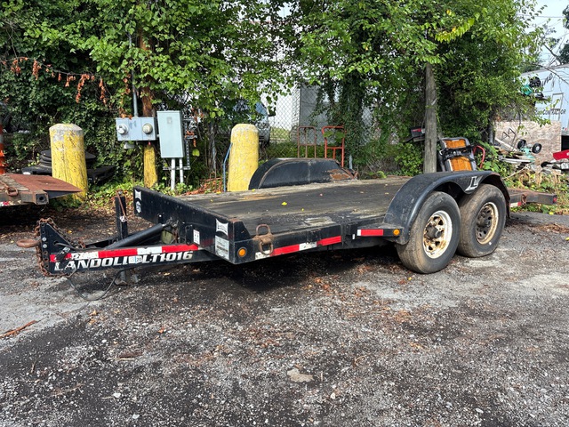 2014 Landoll LT1016 16 ft T/A Tilt Deck Trailer