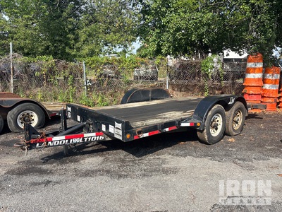 2015 Landoll LT1016 16 ft T/A Tilt Deck Trailer