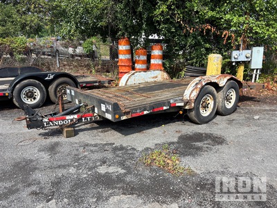Landoll LT1016 16 ft T/A Tilt Deck Trailer