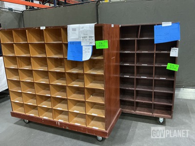 (2) Storage Shelves