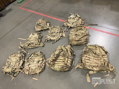(12) Field Packs, (6) Assault Packs & Assorted Items