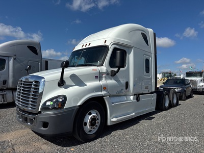 2019 Freightliner Cascadia 125 6x4 T/A Sleeper Truck Tractor