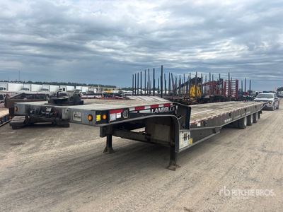 2014 Landoll 455B 53 ft Tri/A Sliding Axle Trailer
