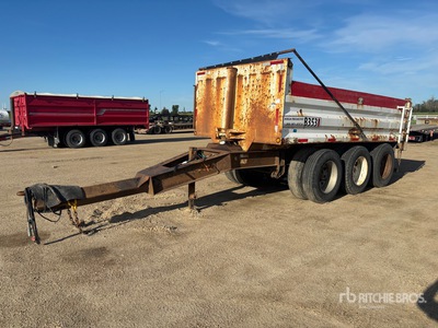 2007 Cancade 17 ft Tri/A Mini-remorque à benne