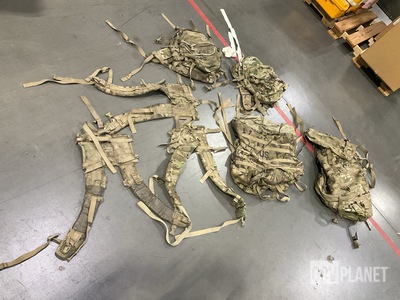(10) Large Field Rucksacks, (5) Assault Packs & Assorted Items