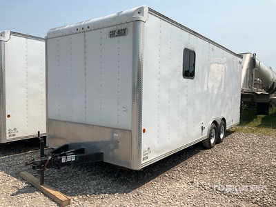 2014 Car Mate 15 ft T/A Enclosed Trailer