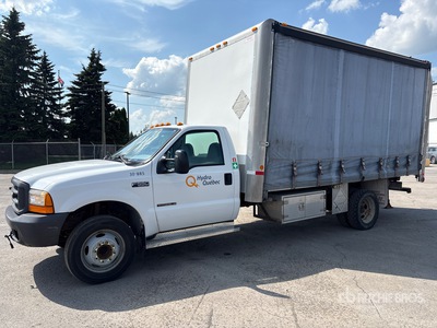 1999 Ford F-550 XL 4x2 Curtain Side Truck