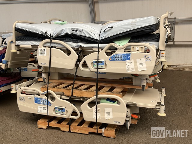 (4) Hill-Rom Hospital Beds
