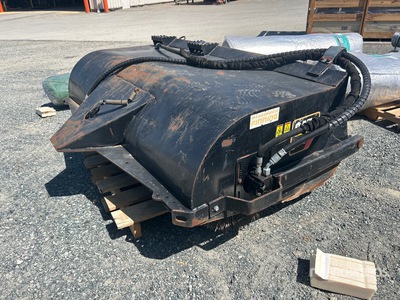 Cat 75 in Skid Steer Sweeper