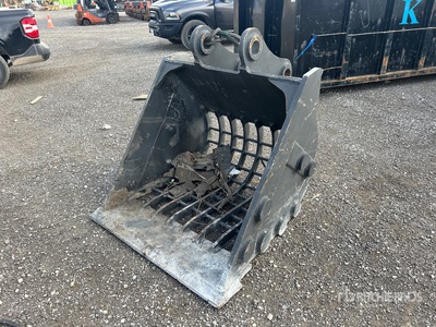 48 in Skeleton Godet de criblage de pelleteuse