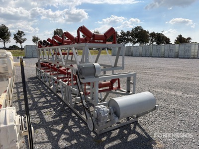 Custom Built 30' x 50' 28 in x 50 ft Transfer Banda Transportadora (Sin Usar) / Transportador (Unused)