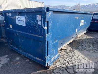 22 ft 30 cyd حاوية التدحرج