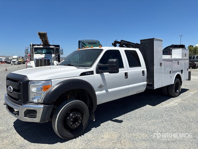 2011 Ford F-550 XL 4x2 Crew Cab サービスカー