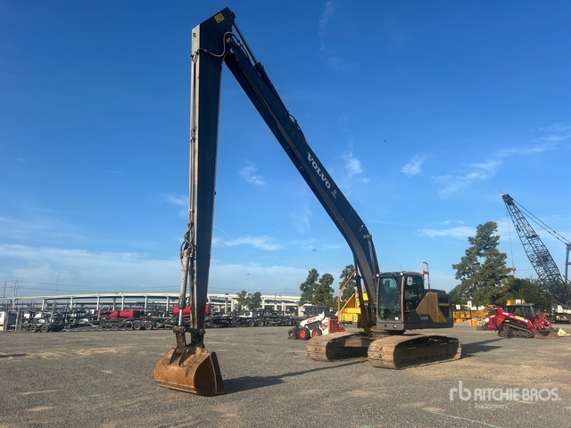 2018 Volvo EC250ELR Long Reach Tracked Excavator