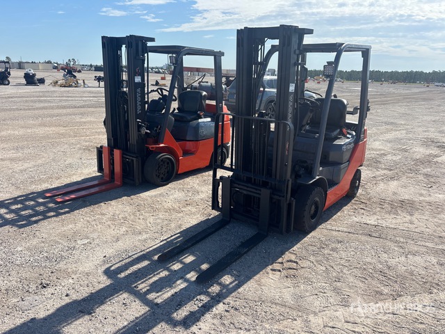 2009 Toyota 8FGU15 6000 lb Cushion Tire Forklift (Inoperable)