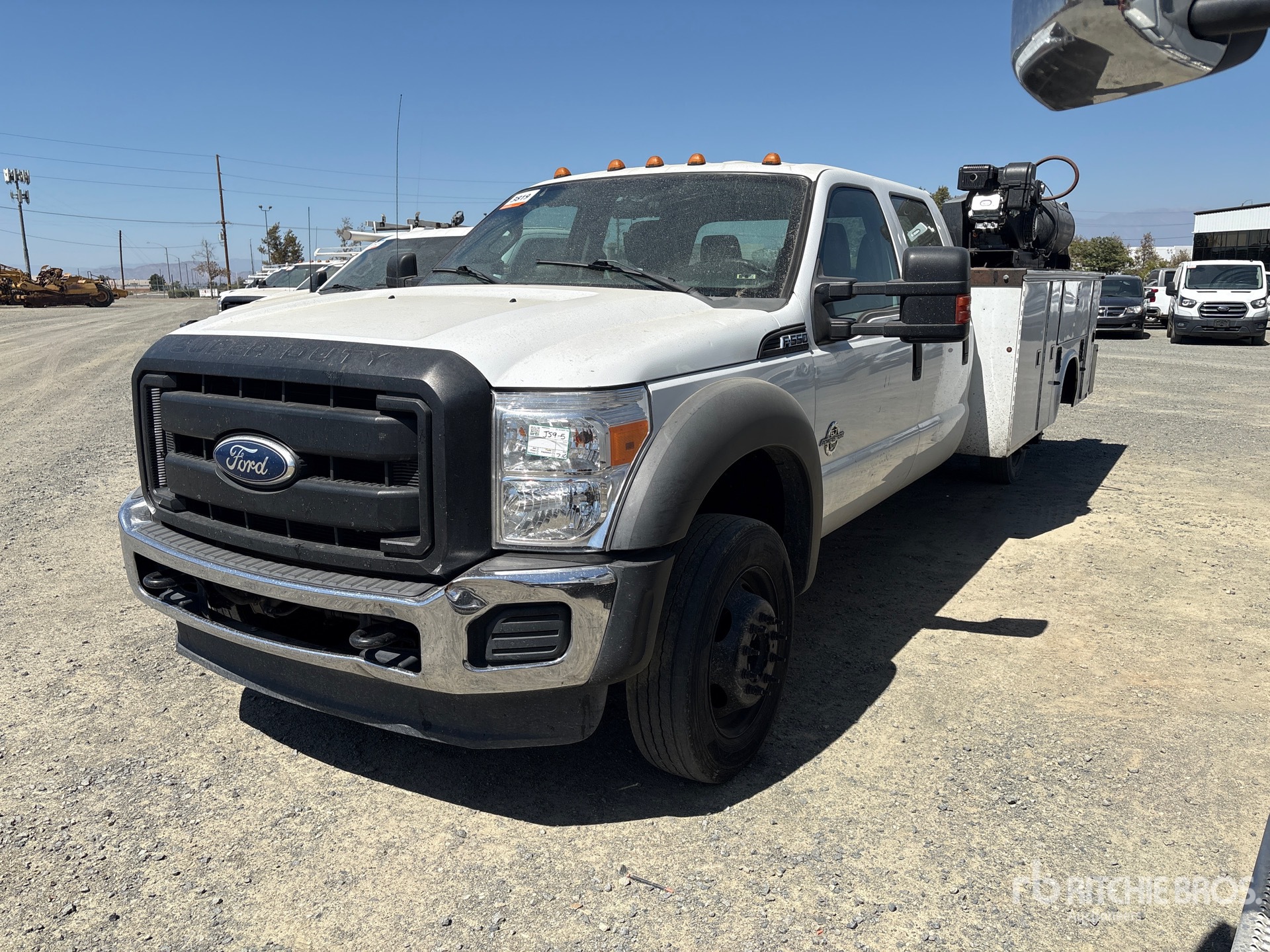 2011 Ford F-550 XL 4x2 Crew Cab Service Truck