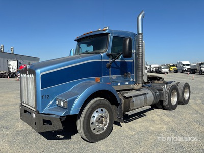 2012 Kenworth T800 6x4 T/A Day Cab Truck Tractor