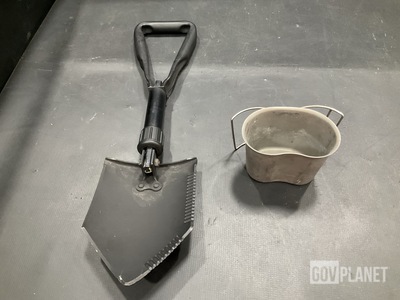 (45) Entrenching Tools & (126) Water Canteen Cups