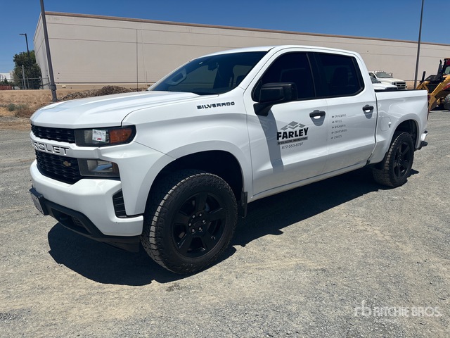 2019 Chevrolet Silverado 1500 Custom 4x2 Crew Cab Pickup