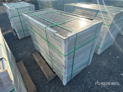 Quantity of (24) 62 in x 32.5 in x 2 in 41 Amp Solar Panels