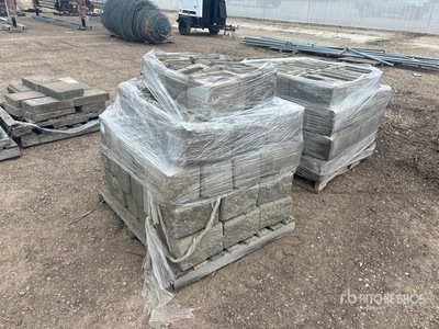 Quantity of (2) Pallets of Landscaping Pierres