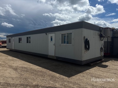 1995 Atco 60 ft x 12 ft Skid-Mounted Mobile Office