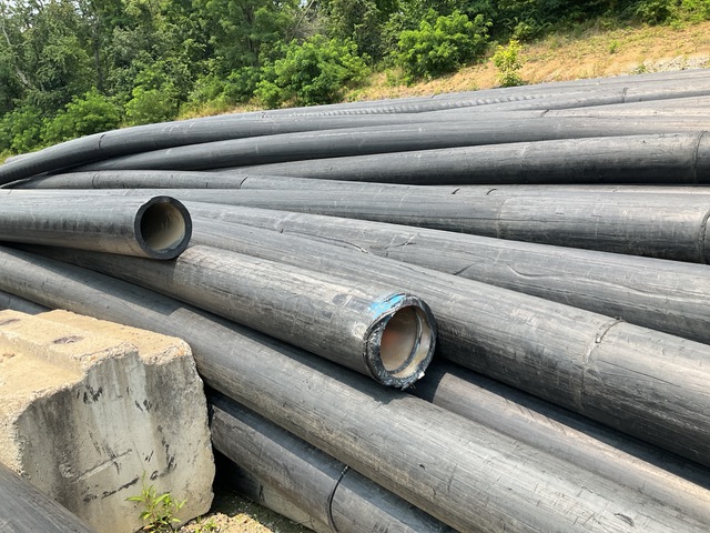 Quantity of 10,400 ft of 12 in DR11 High Density Polyethylene (HDPE) Pipe