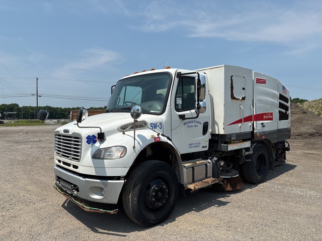 2015 Elgin Broom Bear on 2015 Freightliner M2 106 Sweeper Truck